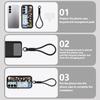 Чехол-ремешок на запястье для Samsung Galaxy S26 S24 S25 Ultra S23 S25 FE A57 A17 A37 A56 A16 A55 A54 A15 A25 Чехол для телефона Акула-кит
