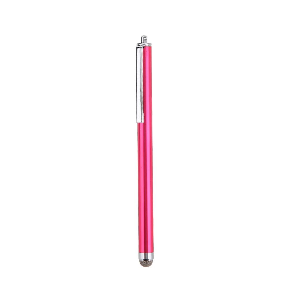 1PCS Touch Screen Pen Capacitive Pen Metal Mesh Micro-Fiber Tip Touch Screen Stylus Pen For iPhone Samsung Tablet PC