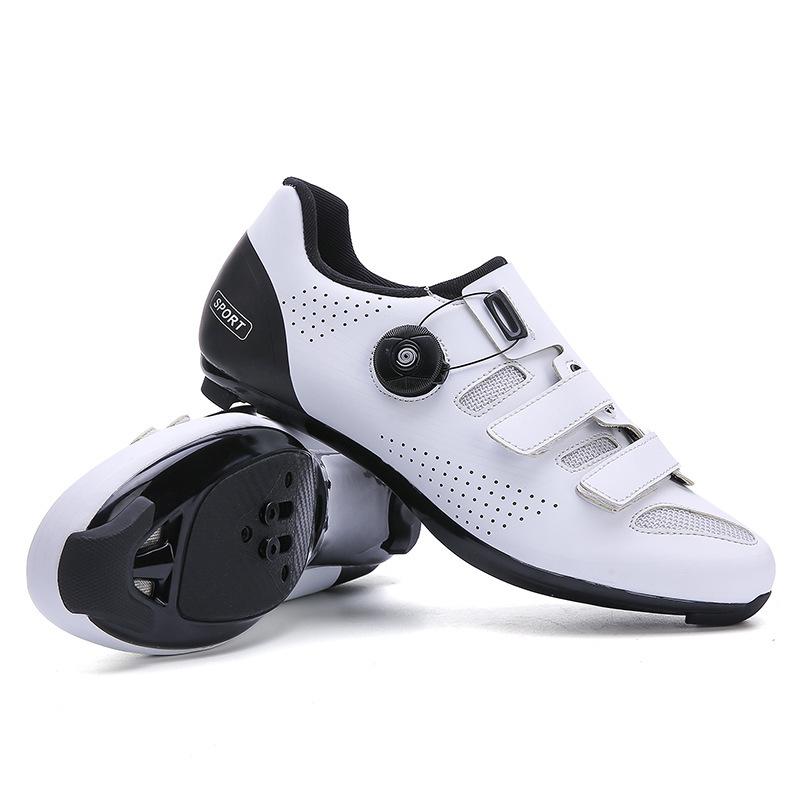 Новые велосипедные туфли большого размера, обувь для шоссейного велосипеда с замком, мужская и женская велосипедная обувь с открытой плоской подошвой, помощь в велообуви
