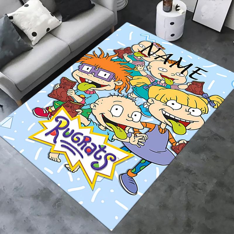 Rugrats, Adventure Office Carpet Soft Polyester Entrance Carpet Washable Non slip Machine Washable I