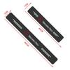 JVC5   4Pcs Carbon Fiber Car Door Sill Protection 3D Sticker Car Accessories For Mercedes Benz W247 W212 W213 W205 AMG W177 V177 W176