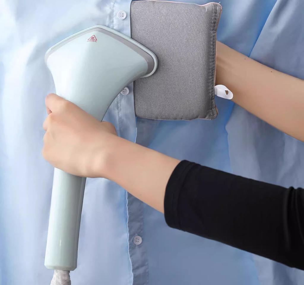 Компактная ручная гладильная доска с защитными перчатками от ожогов для рубашек и одежды