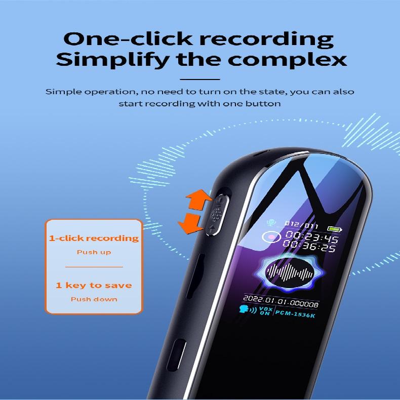 4 ГБ/8 ГБ/16 ГБ/32 ГБ цифровой мини-аудио диктофон ручка профессиональная запись 16 часов MP3-плеер