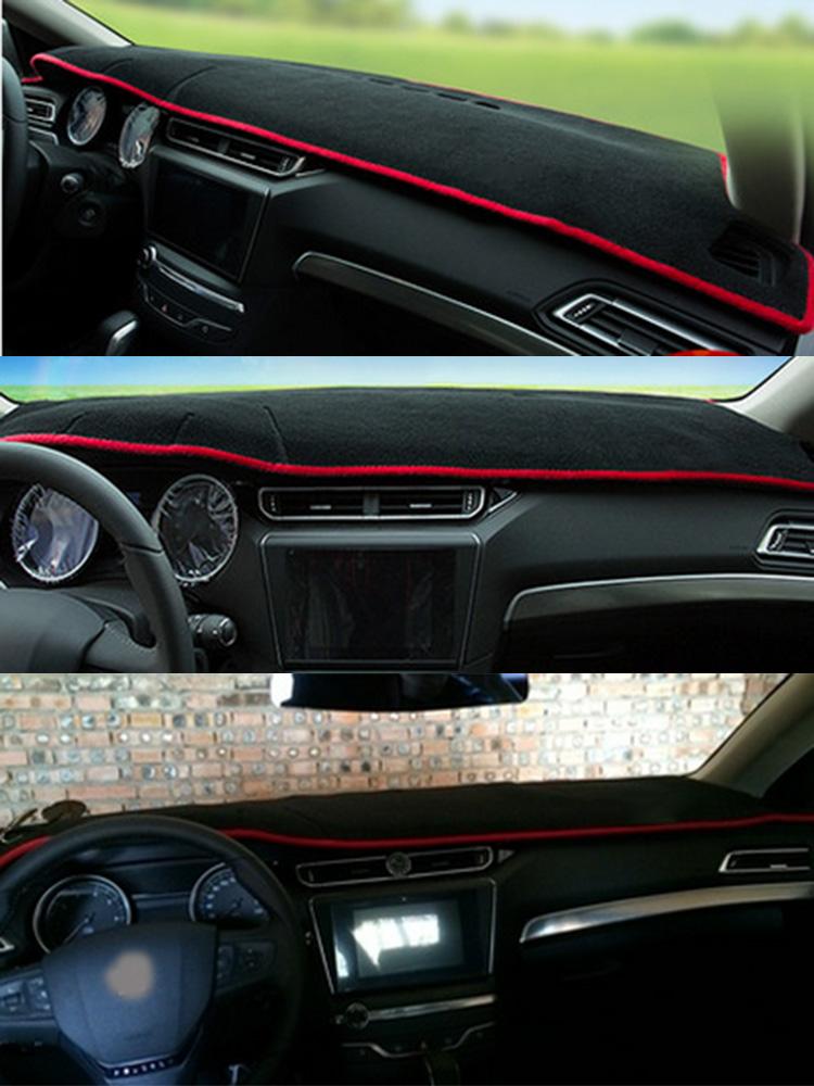 Для Peugeot 408 2014-2022 Dashmat Dashboard Cover Instrument Panel Изоляция Солнцезащитный Защитный коврик Украшения