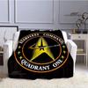 StarCraft Logo Printed Blanket Children Warm Beautiful Blanket Flannel Soft and Comfortable Blanket Home Travel Birthday Gift