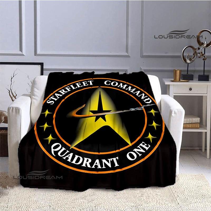 StarCraft Logo Printed Blanket Children Warm Beautiful Blanket Flannel Soft and Comfortable Blanket Home Travel Birthday Gift