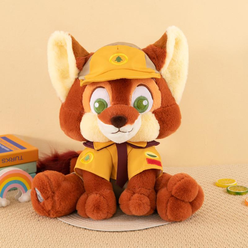 Trendy Animal Nick Judy Plush Fox Bunny Detective Dolls Stuffed Toy Bundle