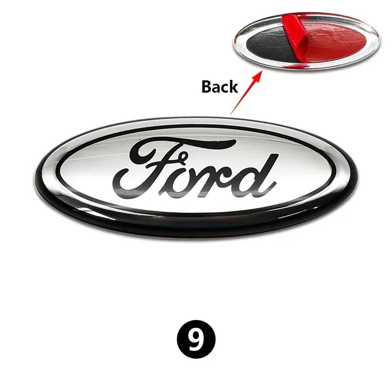 Новая наклейка на автомобиль 2026 Ford New 2025 Горячая 1 шт. 14,5 см Наклейка-эмблема на капот автомобиля логотип Для Ford Mondeo Explorer edge Focus f
