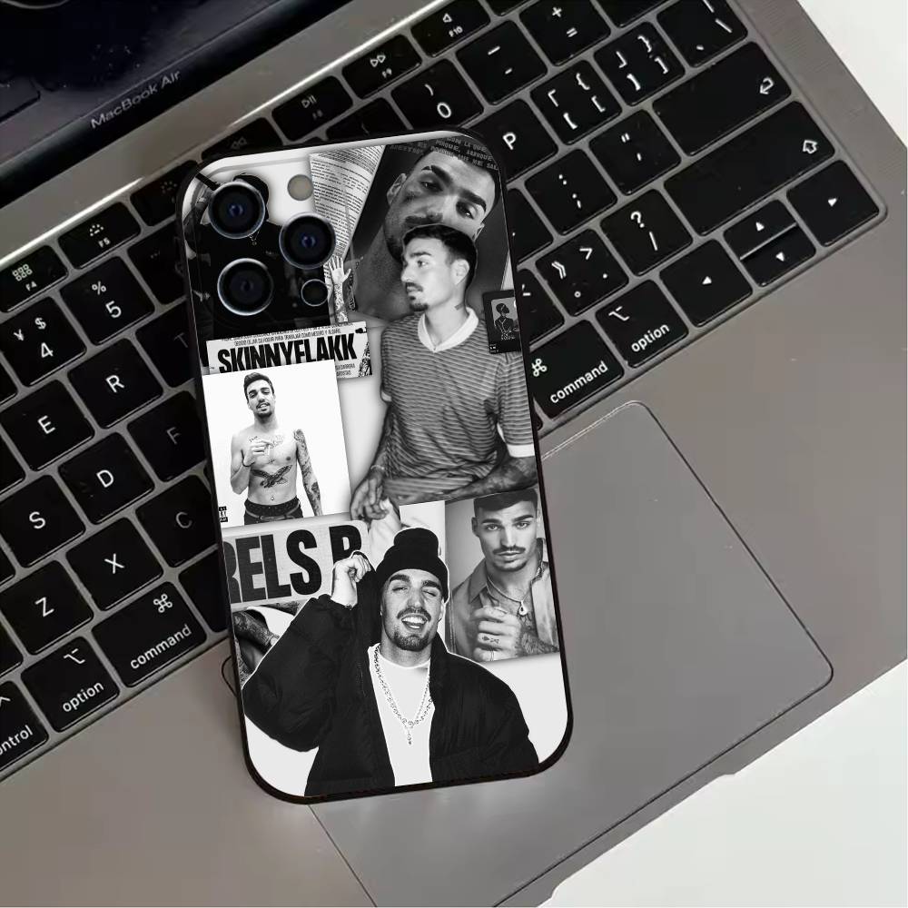 D-Dellafuente-FC Phone Case For iPhone 17,16,15,14,13,12,11 Plus,Pro Max,XS,Soft Silicone Black Cover