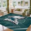 Ковер с дизайном Philadelphia Eagles из кристаллического велюра, мягкий декоративный коврик для спальни, прихожей
