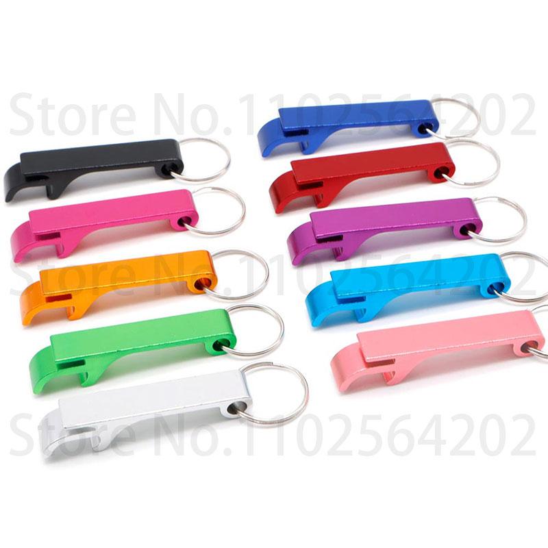 Keychain Custom Key Ring Boyfriend Aluminium Portable Can Opener Bottle Opener Keychain Giveaway Gifts