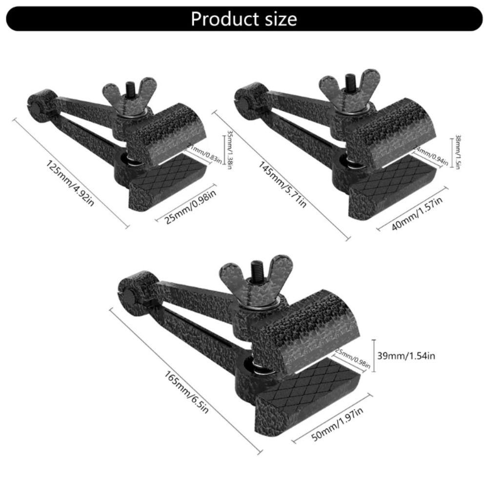 Cross Anti-slip Grooves Flat Mouth Pliers Adjustable Fixed Tool Portable Hand Vise  DIY