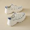 CRLAYDK Летние массивные кроссовки для женщин на платформе с вырезами Fahion White Dad Shoes Mesh Casual Walking Boots Sport Trainers