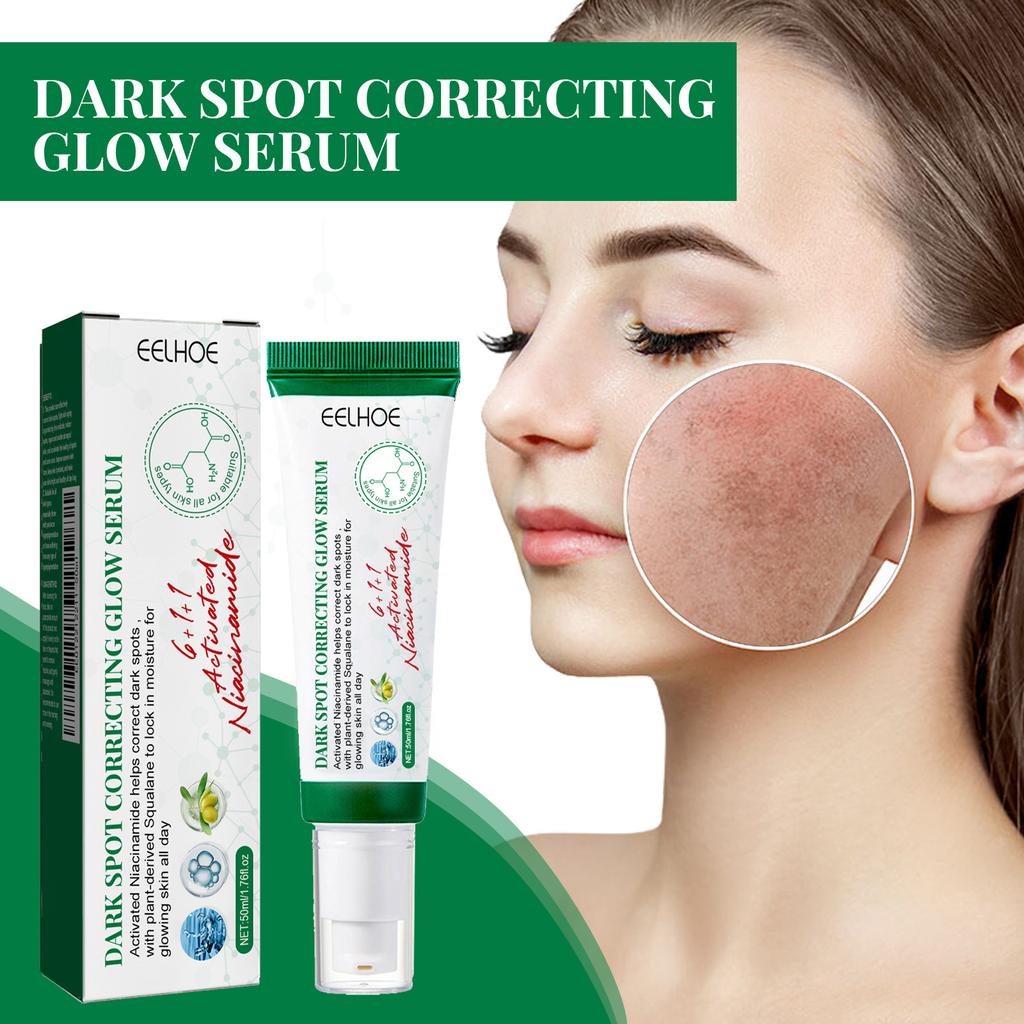 EELHOE Brightening Essence Fades spots, moisturizes facial skin, moisturizes and brightens daily skin care beauty essence