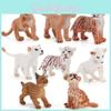 Фигурка Льва Тигра Игрушка Мультяшная Модель Украшение Детские Подарки Орнамент
