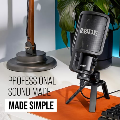 RODE NT-USB USB-connected Studio Microphone