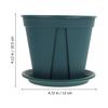 Ledmomo Slit Rose Size Plastic Rooting Plastic Houseplant Pots with Guides Roots To the Bottom of the Prevents Root Set of 8 Pots, Pots, 4, Planter,