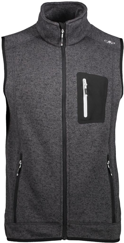 Куртка CMP Man Knitted Vest (3H60947N) nero/glacier