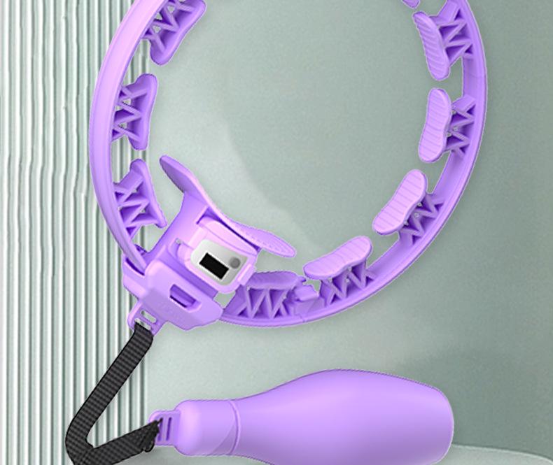 Умный утяжеленный хулахуп для похудения талии и тонизирования живота