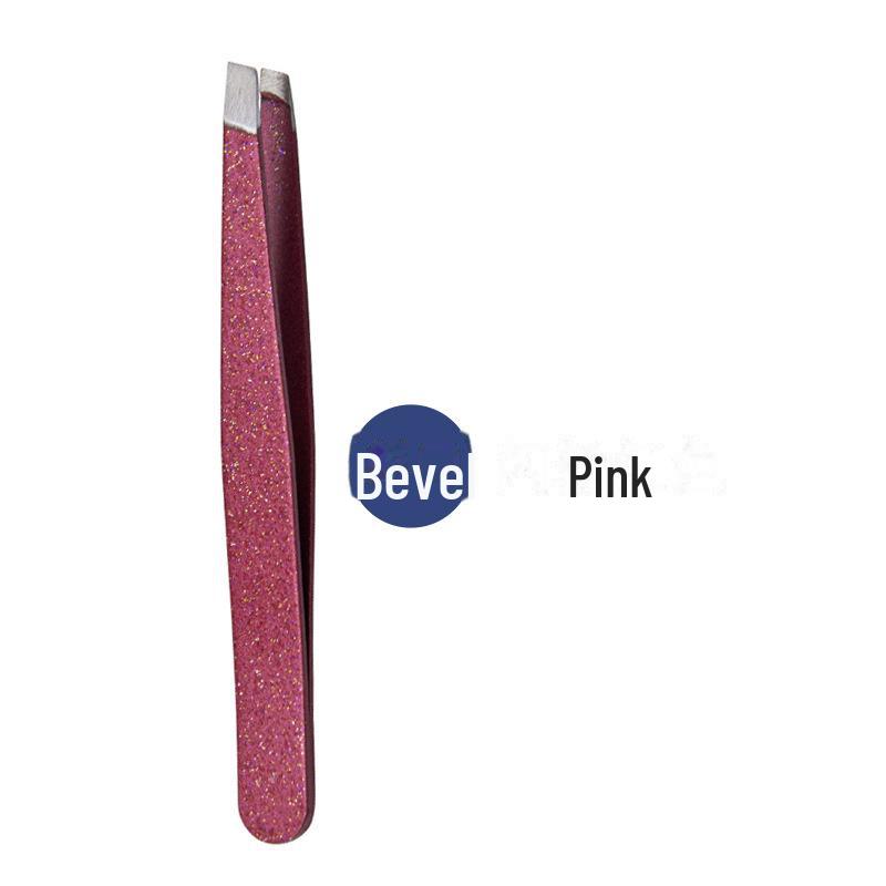 Пинцет для бровей из нержавеющей стали толщиной 1,2 мм со скошенной кромкой для точного удаления волос