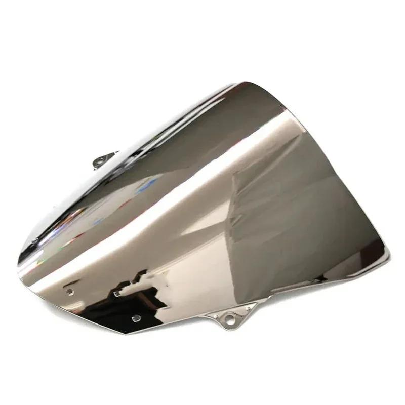 Motorcycle Windscreen For Kawasaki Ninja ZX6R 636 2009 - Double Bubble Windshield Wind Deflector Protector ZX10R 2008 -2010