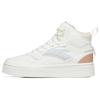 Thick Sole High-Top Sneakers Women Sneakers White Gray 922248015-2