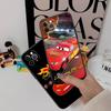 Cars Lightning McQueen New High-End Shell Phone Case for iPhone 16 15 14 13 12 Pro Max Plus Mini