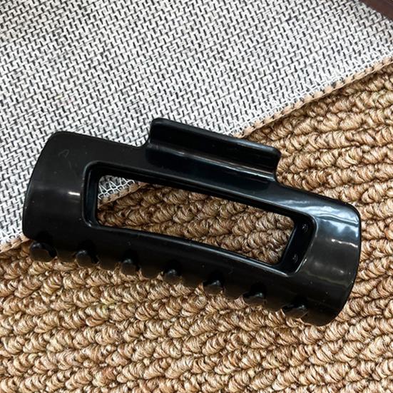 1/4 шт. Женский зажим для волос, мягкий силиконовый, с противоскользящими зубцами, для затылка