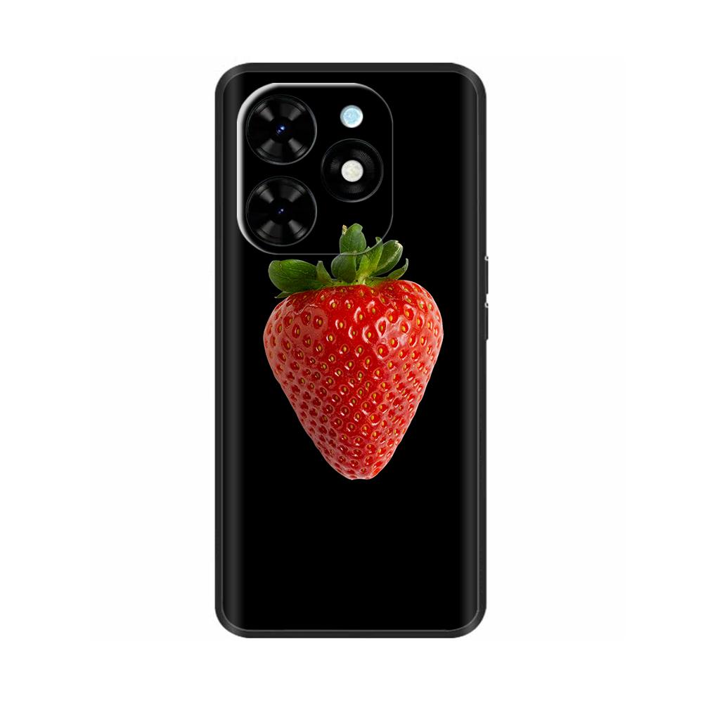 Чехол для Tecno Spark Go 2024 Роскошный Цветок Расписной Capa Силиконовый Мягкий Чехол для Tecno SparkGo 2024 BG6 Ударопрочный Корпус Телефона