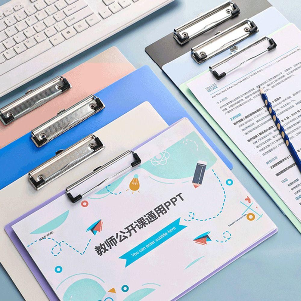 With Hanging Hole Writing Splint Horizontal/Vertical Writing Pad Board File Folder  Paper Organizer