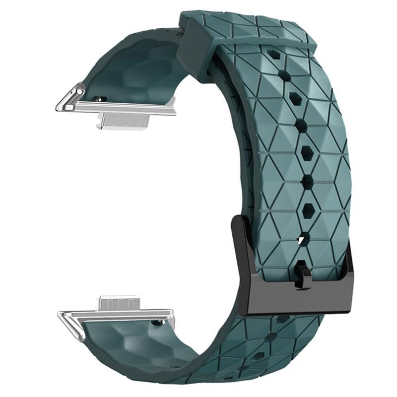 Силиконовый ремешок для Huawei Watch Fit 3 Дышащий браслет с футбольным узором для умных часов Huawei watch fit3 Аксессуары для браслетов
