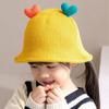 Warm Autumn Winter Hats Soft Baby Children Fisherman Hat Warmer Bonnet  Baby Children Kids