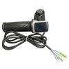 Electric Bike Throttle Grip Half Twist Accelerator Handle Comfortable Throttle for Commuting and Leisures