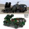 DIY Germany Military Series HX-8 Elefant Tractor PZH2000 Cannon Leopard Tank Lars-2 Rocket Launcher Building Blocks Bricks