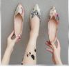 Summer Fashion  Soft-soled Flat Shoes Retro Pointed Shoes Flat Print Elegant Casual Daily Women Shoes Moccasine