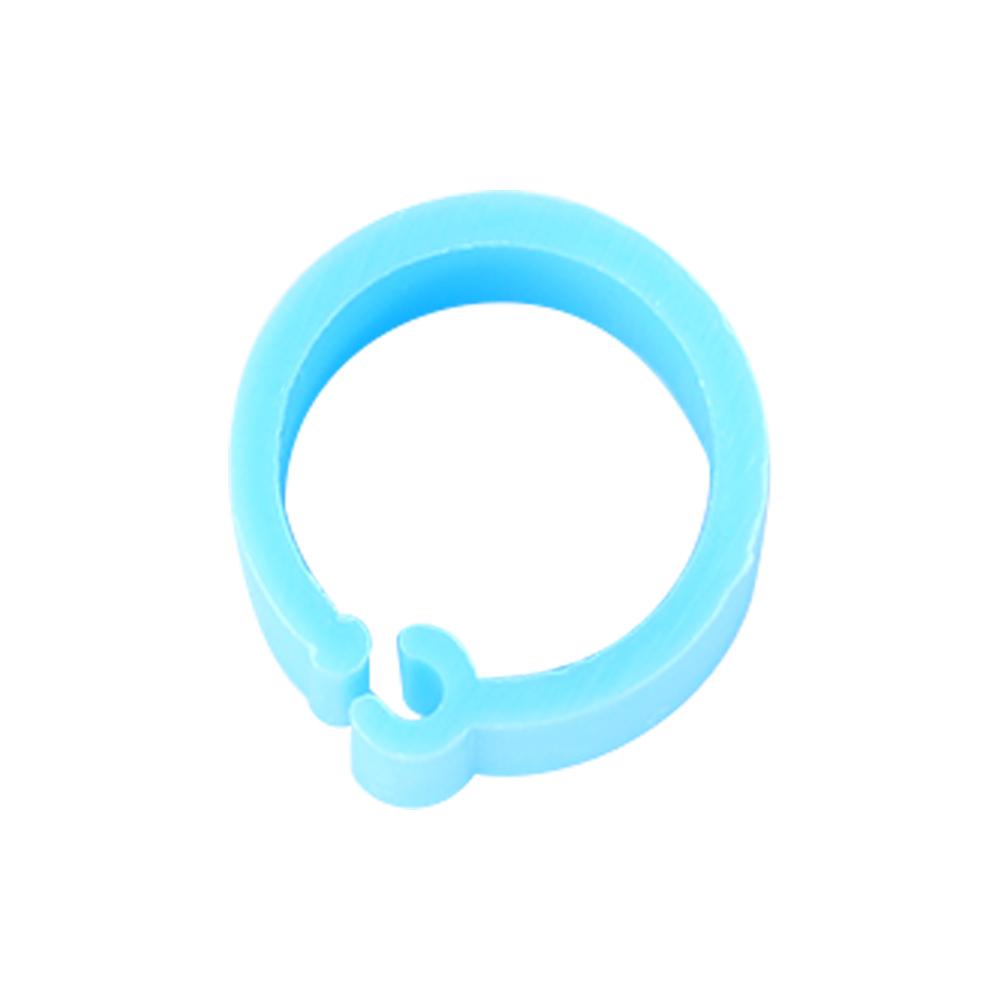 Полезный диаметр 8 мм Птицы Товары для животных Пластиковые голубиные цвета Случайные кольца для ног птицы Кольца-клипсы