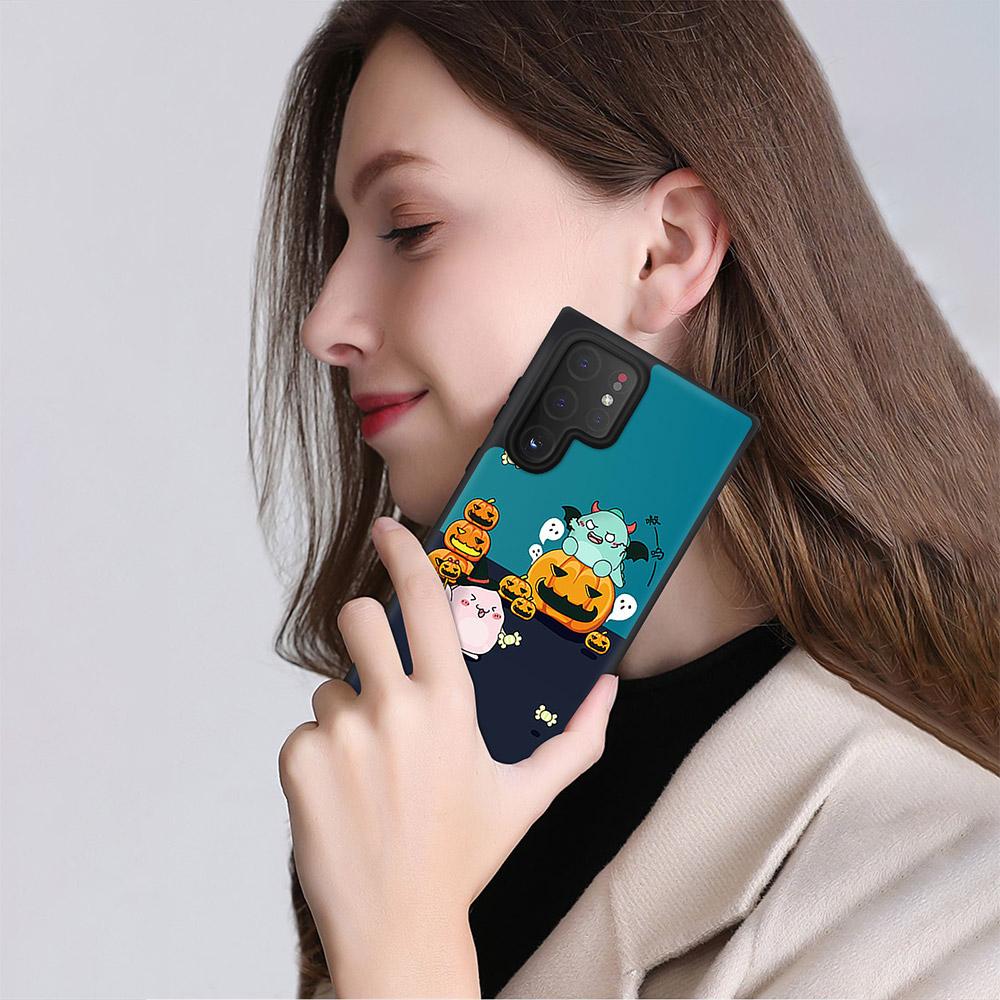 Чехол для телефона на Хэллоуин для Samsung Galaxy S10 S20 S21 S22 Fe Plus Ultra Note 10 Lite A10 A20 A30 A52 A71 A72, чехлы с тыквой