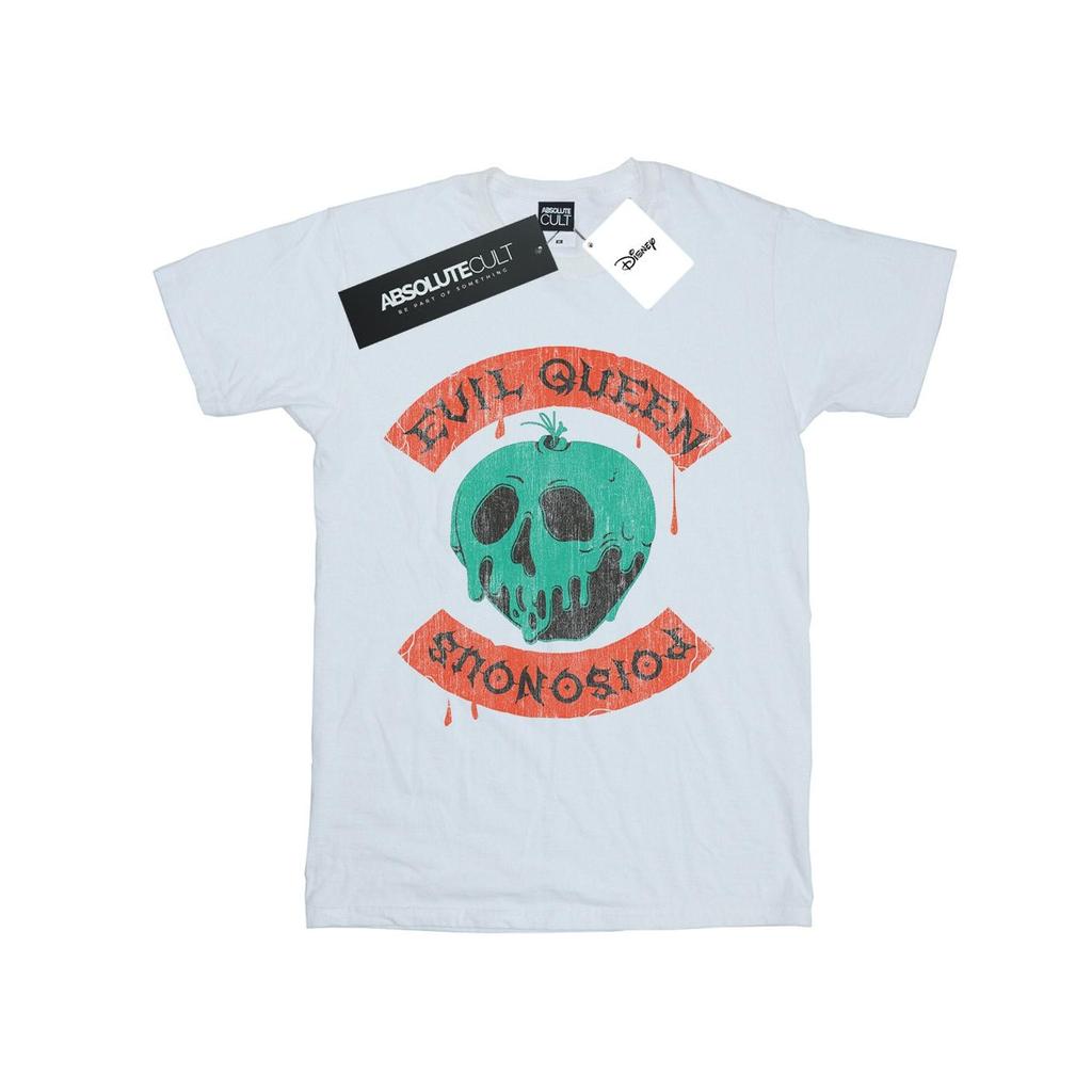 Disney Мужская футболка с ядовитым черепом и яблоком