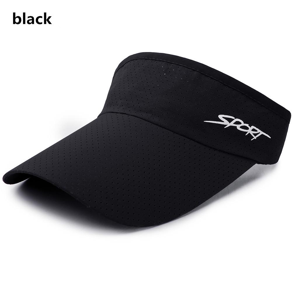 Summer Breathable Sport Headband Running Beach Hat Sun Hat Baseball Cap Sports Visor