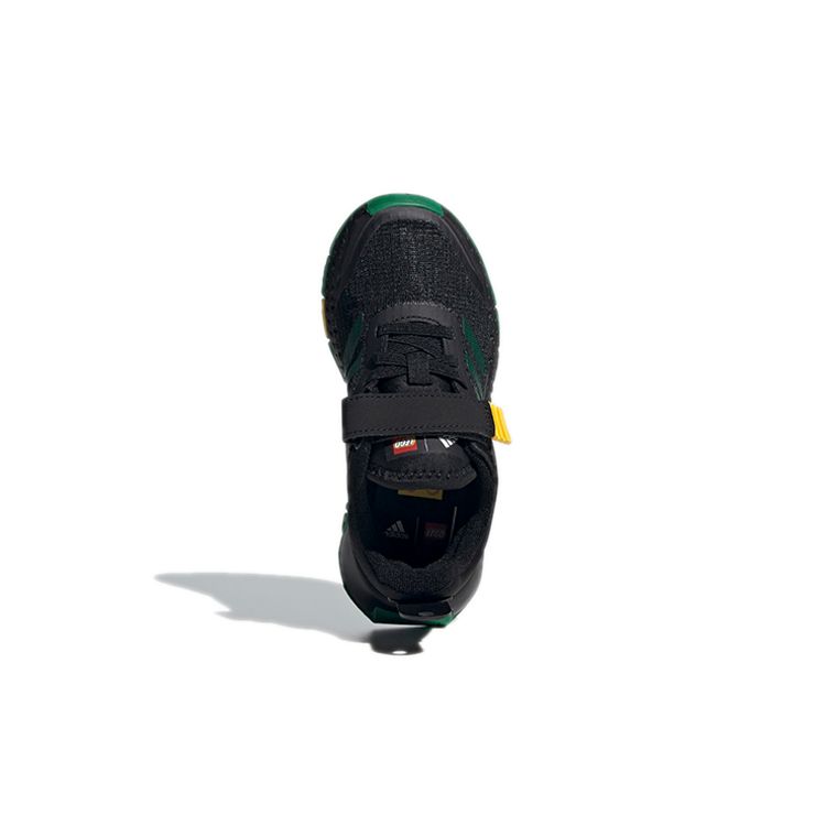 Детские кроссовки LEGO x adidas Sport J Черные Зеленые Основной черный Оборудование-желтый FZ5441