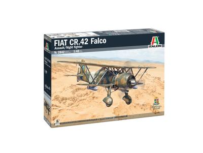 Italeri WWII Fiat Falco Истребитель Пластиковая Модель IT2842 1/48 CR.42 Штурмовик/Ночной (Самолет)