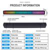 RGB музыкальное управление звуком, светодиодная подсветка, управление приложением, звукосниматель, голосовая активация, ритм-подсветка, цветная окружающая светодиодная подсветка, окружающая подсветка, НОВИНКА