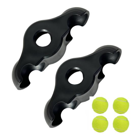 2/4 шт. накладки на ноги для велоспорта в помещении с 4/8 теннисными мячами для фитнес-велосипеда, амортизирующие, противоскользящие, для защиты пола, для домашнего спортзала, для тренировок, для велотренажера