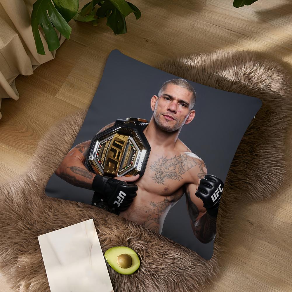 Спортсмен U-UFC-C Боец A-Алекс П-Перейра Поатан Гостиная Изголовье Офисная Подушка Подушка для Спальни Наволочка для Подушки для Сна на Диване