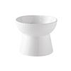 Ceramic Cat Bowl Slanted/Flat Mouth Dog Food Feeding Basin Pet High Foot Bowl  Neck Protection