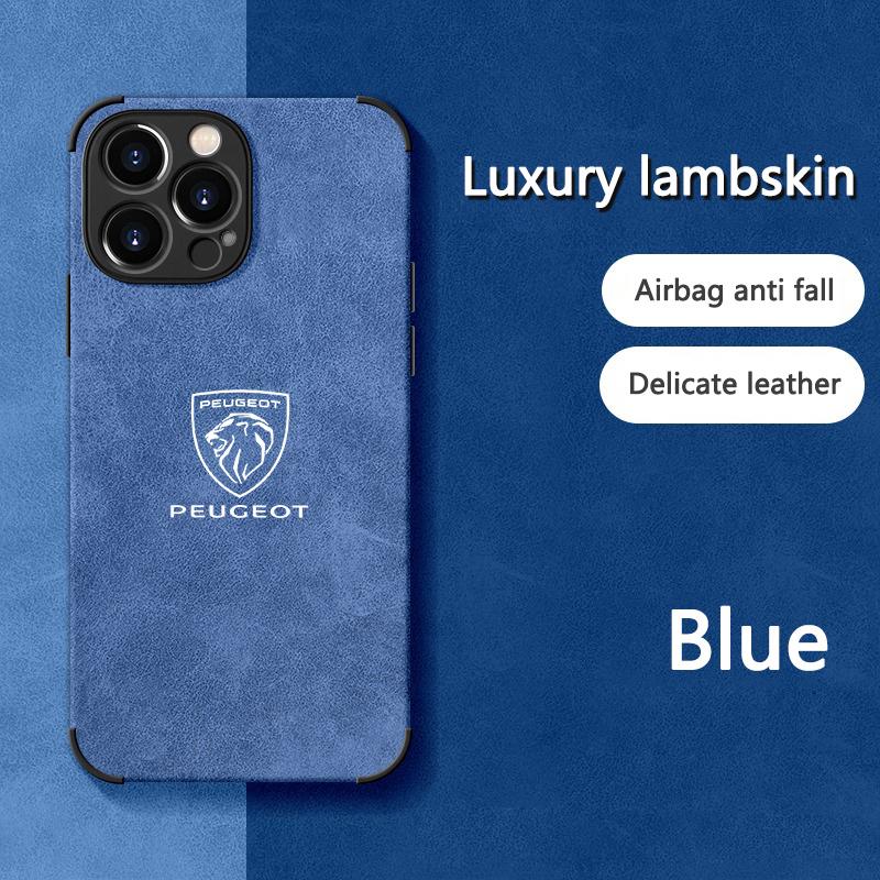 Автомобиль Для Peugeot Все включено Чехол для телефона Для iPhone 16 15 13 14 12 Pro Max Mini 8 XR XS 16 Plus 15Pro MAX Чехол Оболочка Наклейки