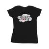 Disney Womens/Ladies Mickey Mouse Swirl Logo Cotton T-Shirt