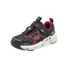 Skechers Детские сетчатые удобные легкие нескользящие прочные низкие тренировочные кроссовки Детские кроссовки Черно-красные 407117L-BKRD