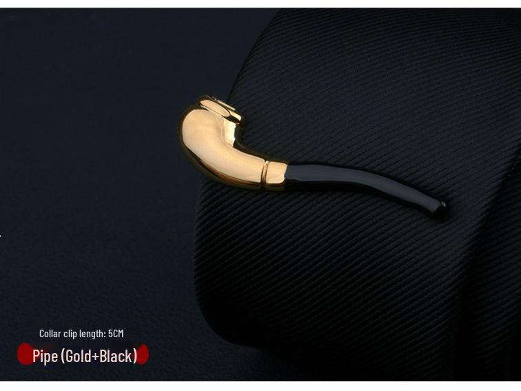 Мужской серебряный зажим для галстука: Элегантный бизнес-аксессуар