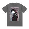 Anime Serial Experiments Lain T-Shirt Iwakura Manga Girl Sci Fi Short Sleeve T-shirts Men Women Clothing Cotton Casual T Shirts